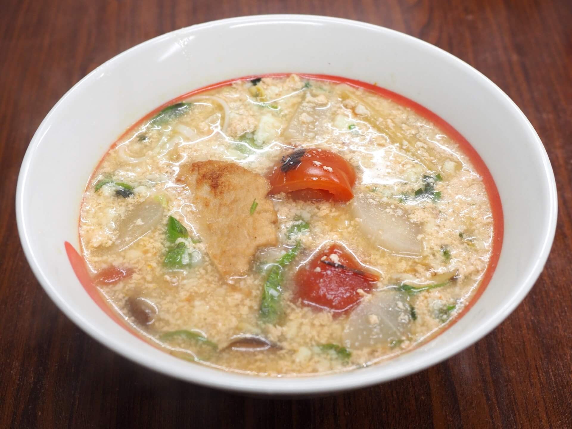 豆漿番茄米線湯