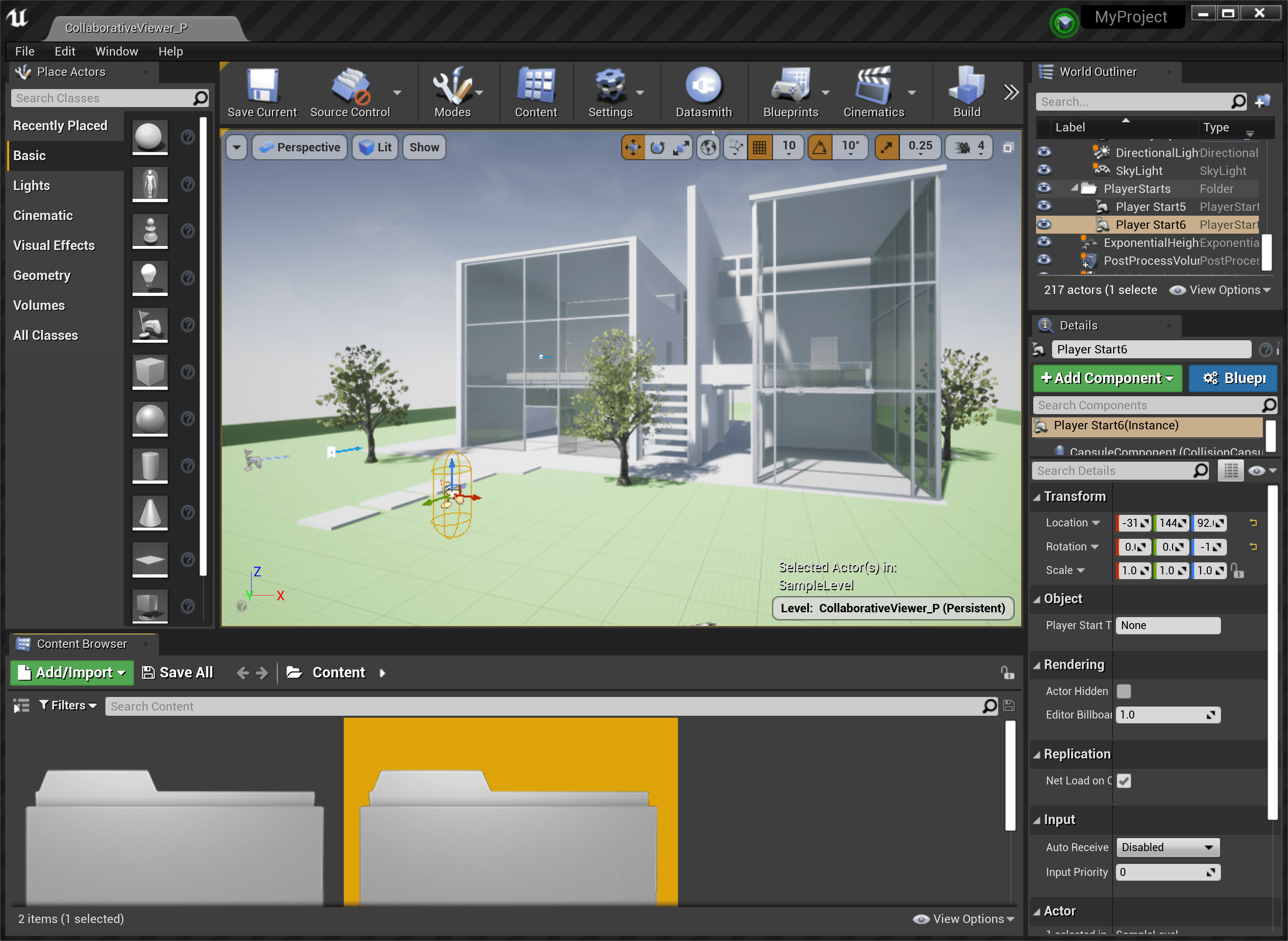 Unreal Engine Editor