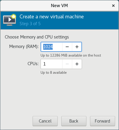 設定 CPU 與記憶體