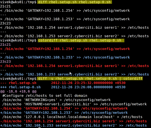use-colordiff-command