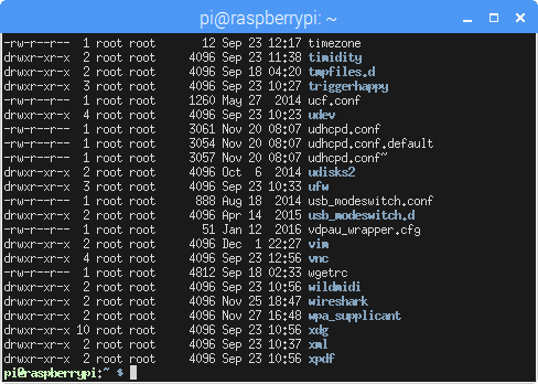 一般檔案與目錄