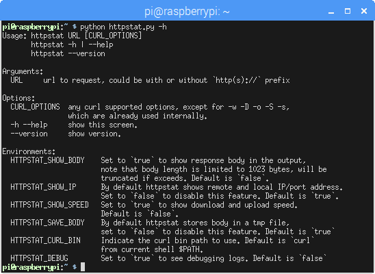 httpstat 使用說明