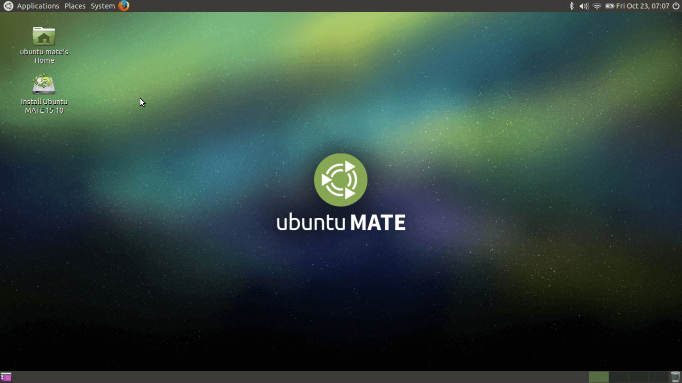 Ubuntu MATE Live 桌面