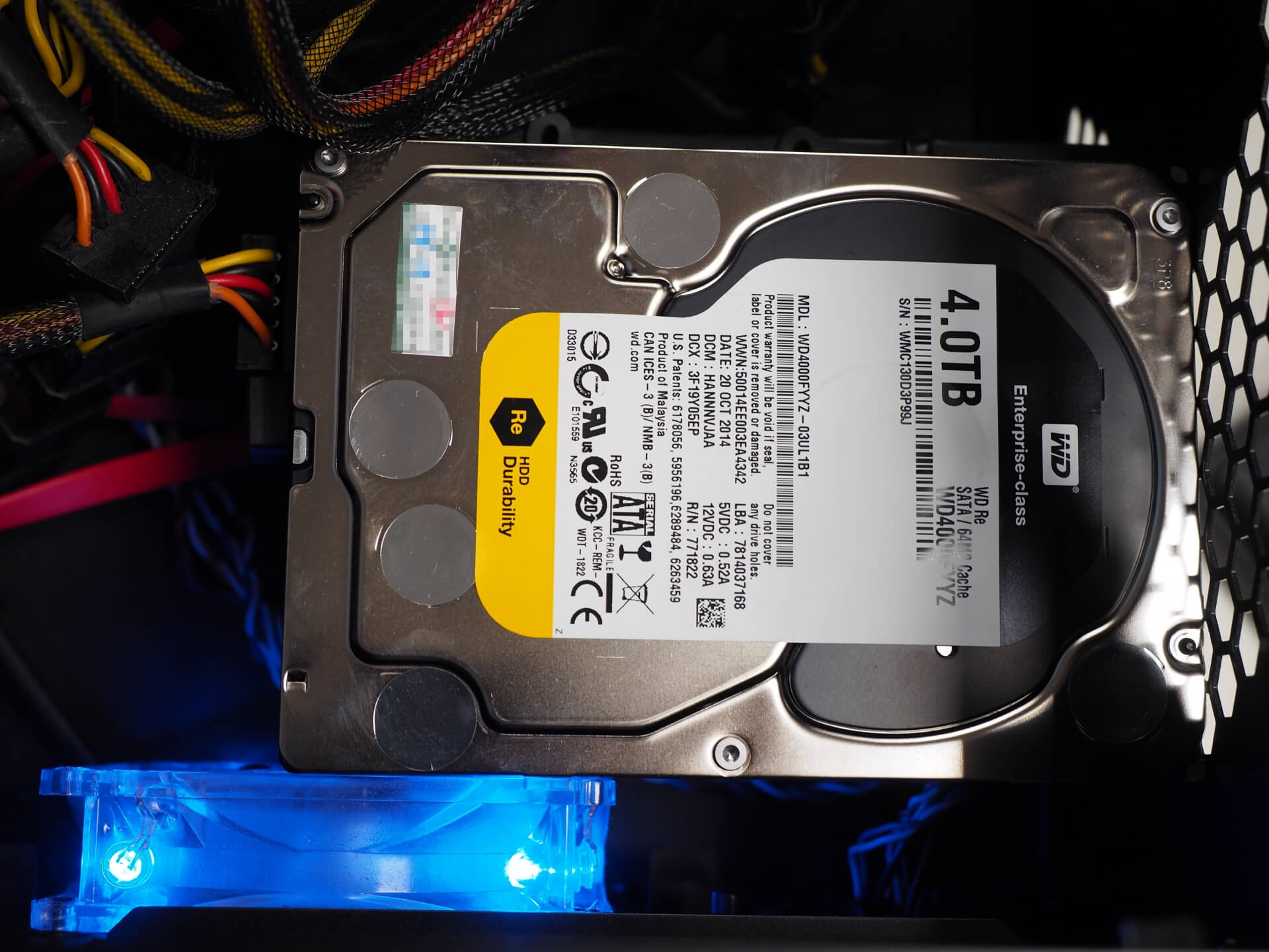 WD 企業級 4TB 硬碟