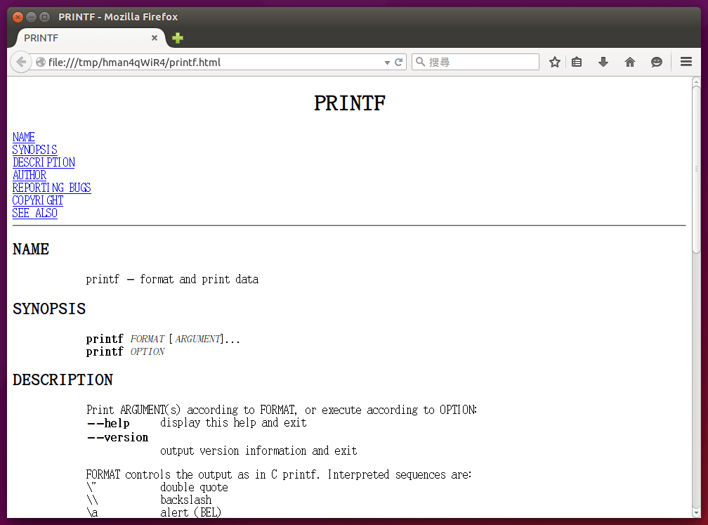 man-page-in-firefox-browser
