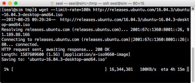 限制檔案下載速度