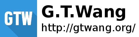 G. T. Wang 網站廣告圖