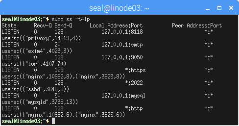 sockets 所對應的應用程式