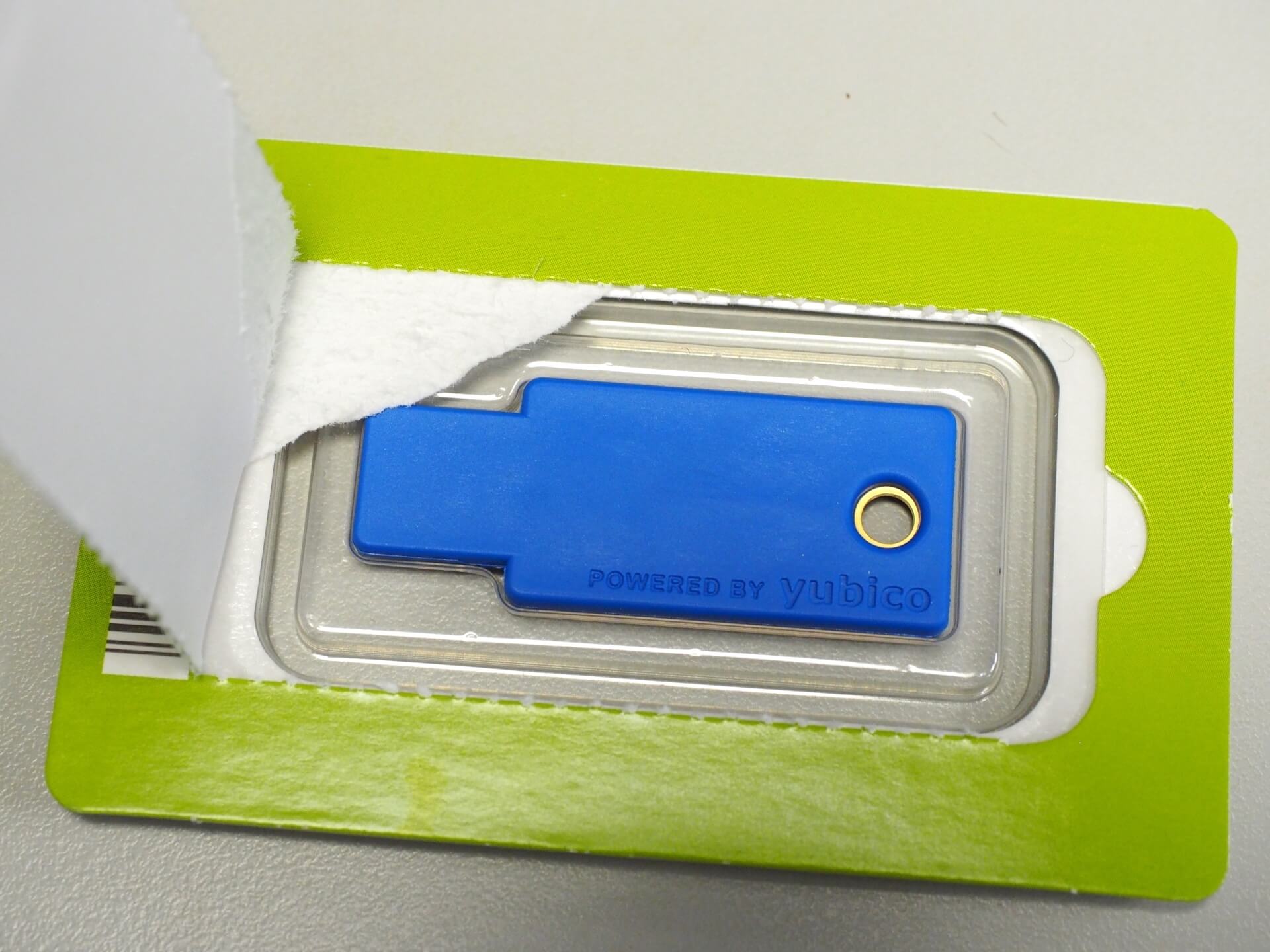 Yubico Security Key NFC 拆封