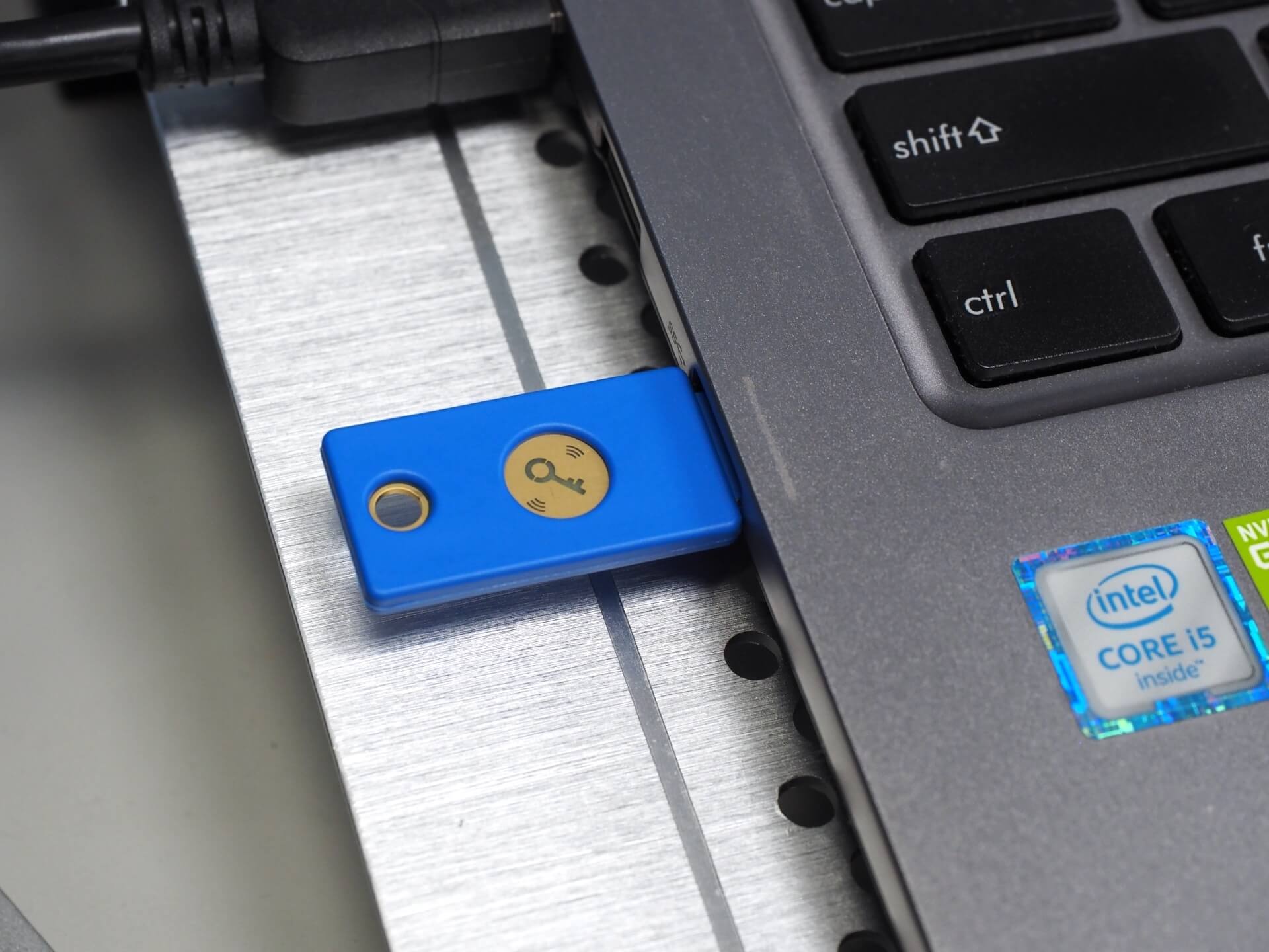 Yubico Security Key NFC 實體金鑰