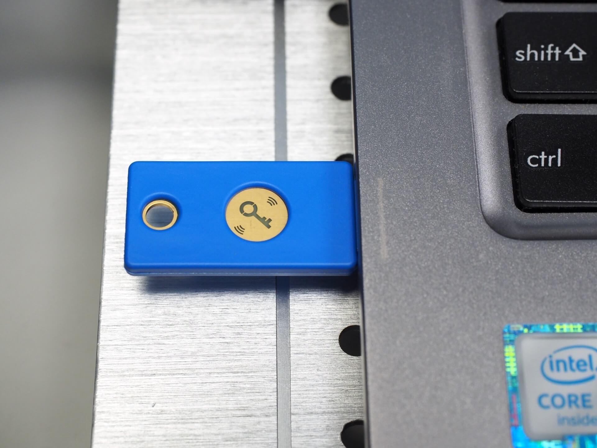 Yubico Security Key NFC 實體金鑰