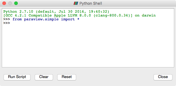 Python Shell