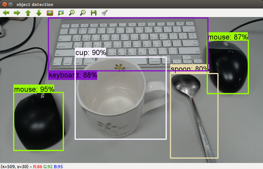 網路攝影機物件辨識