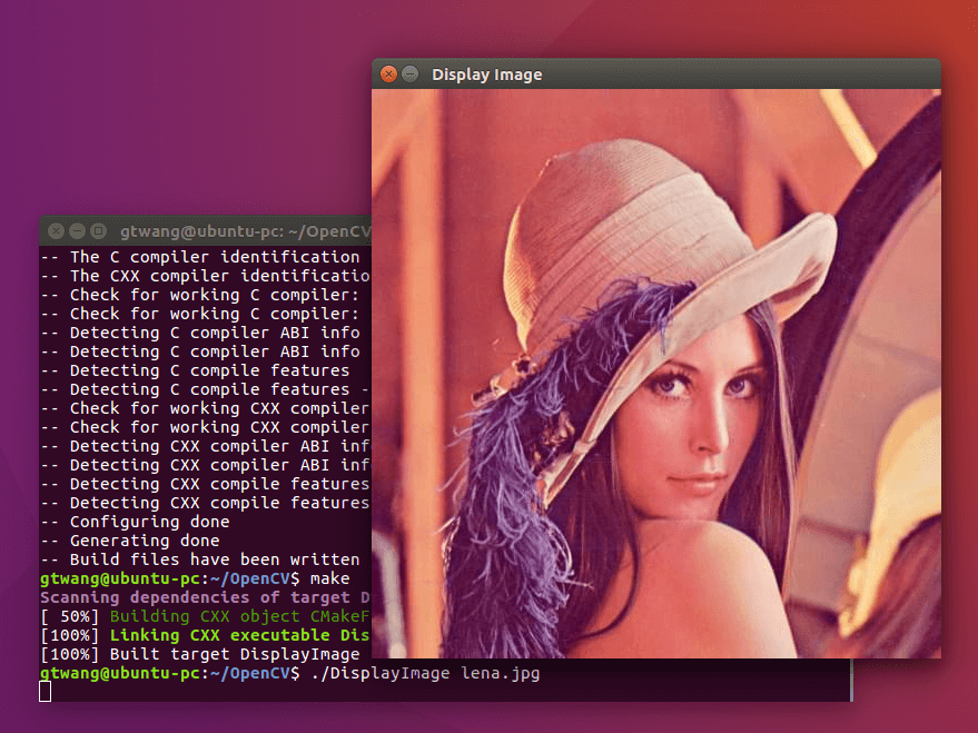 OpenCV Hello World 程式