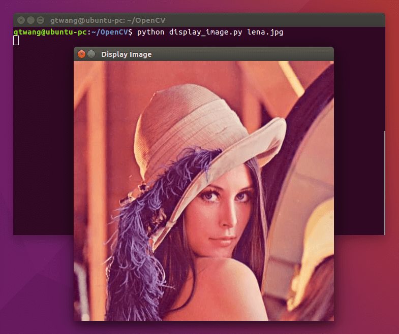 OpenCV Hello World 程式