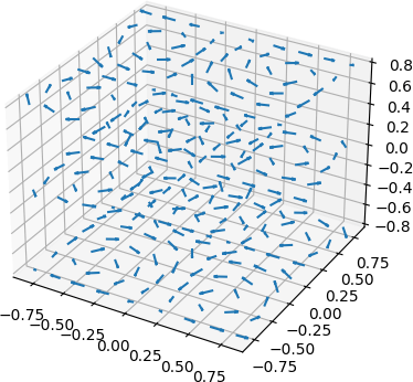 3D 向量場