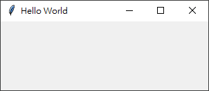 Hello World 視窗