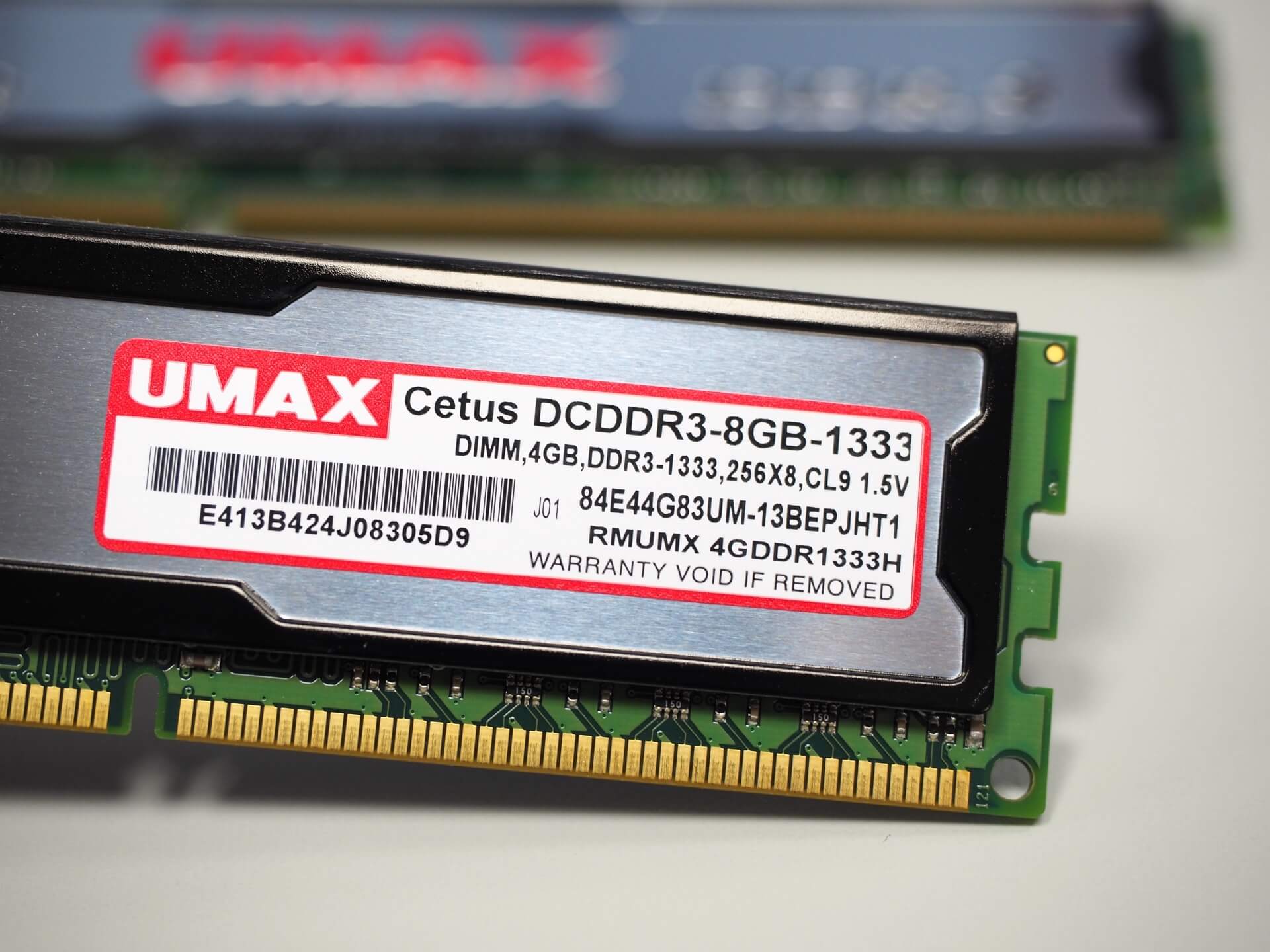 UMAX DDR3 記憶體