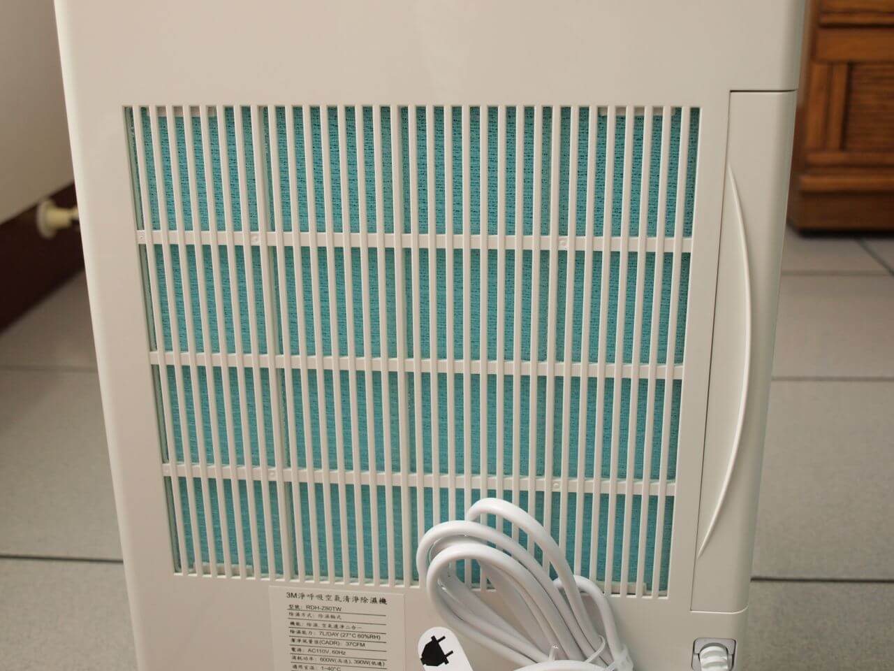 3M 除濕輪式空氣清淨除濕機