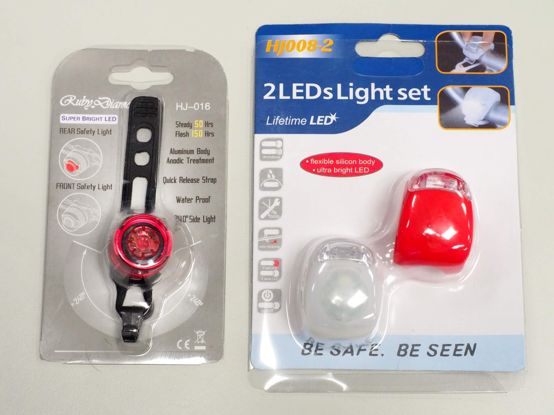 自行車 LED 警示燈、尾燈