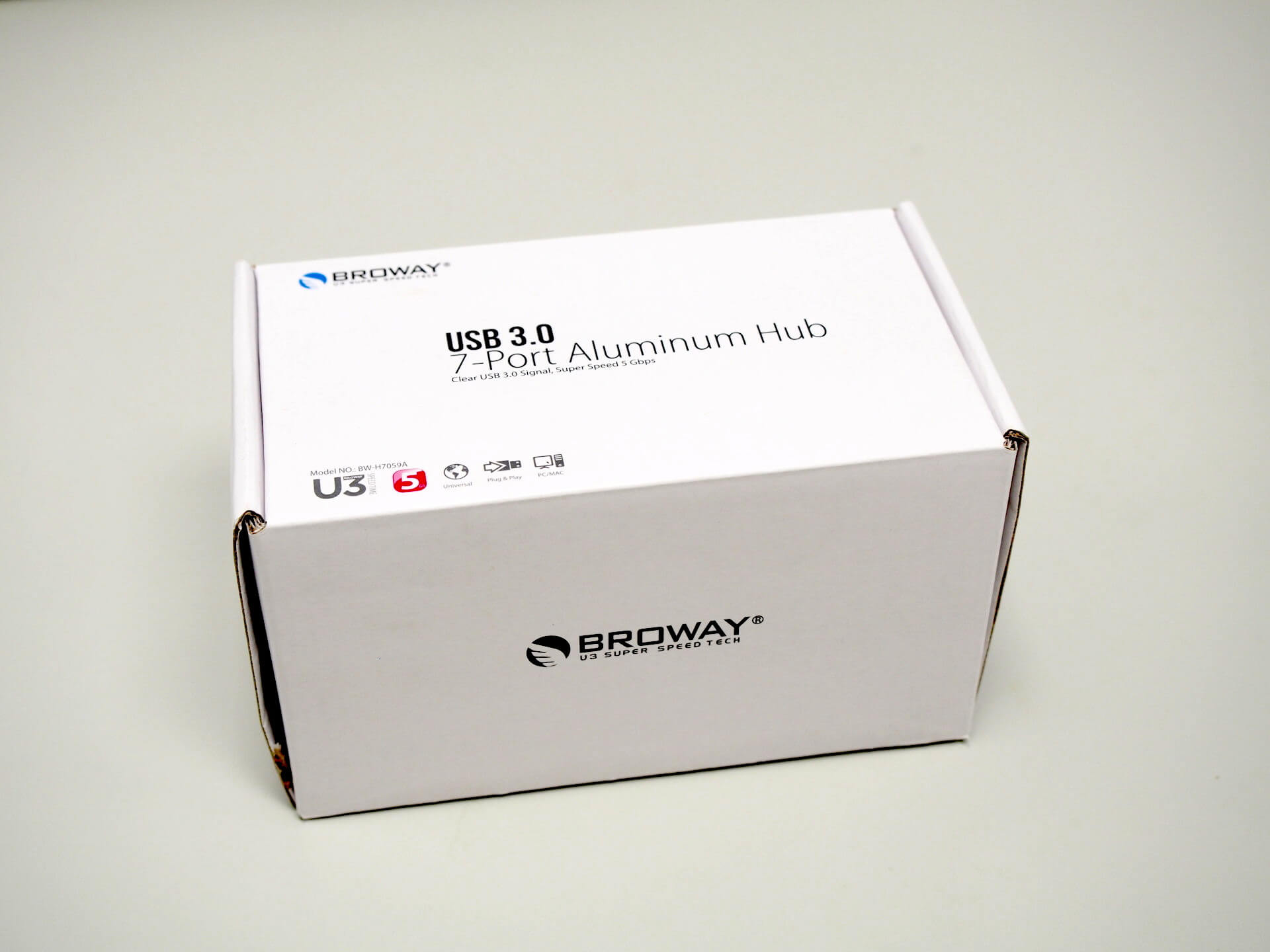 BROWAY USB 3.0 7 埠集線器