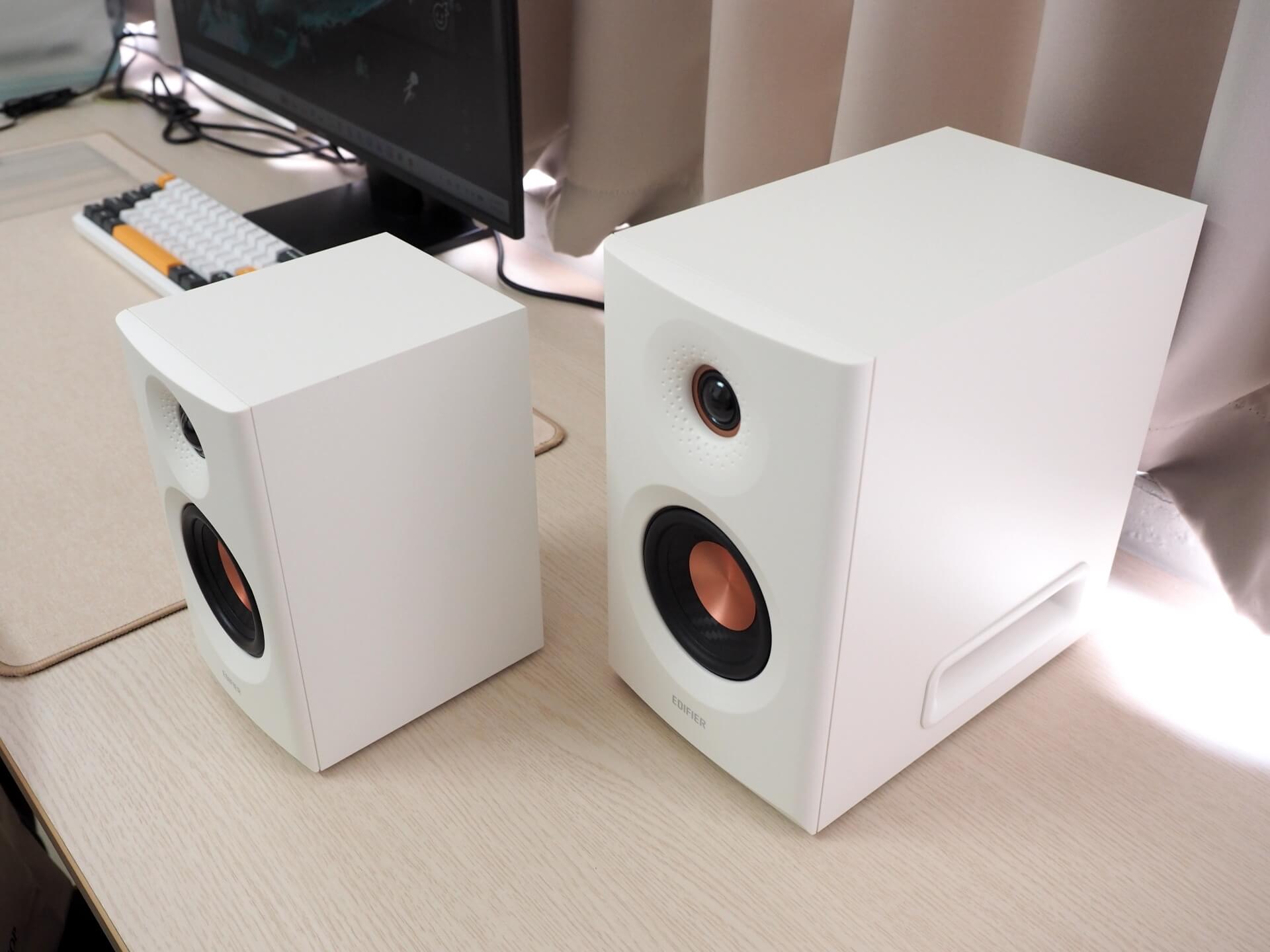 漫步者 Edifier MR3BT 與 MR5BT 監聽喇叭比較