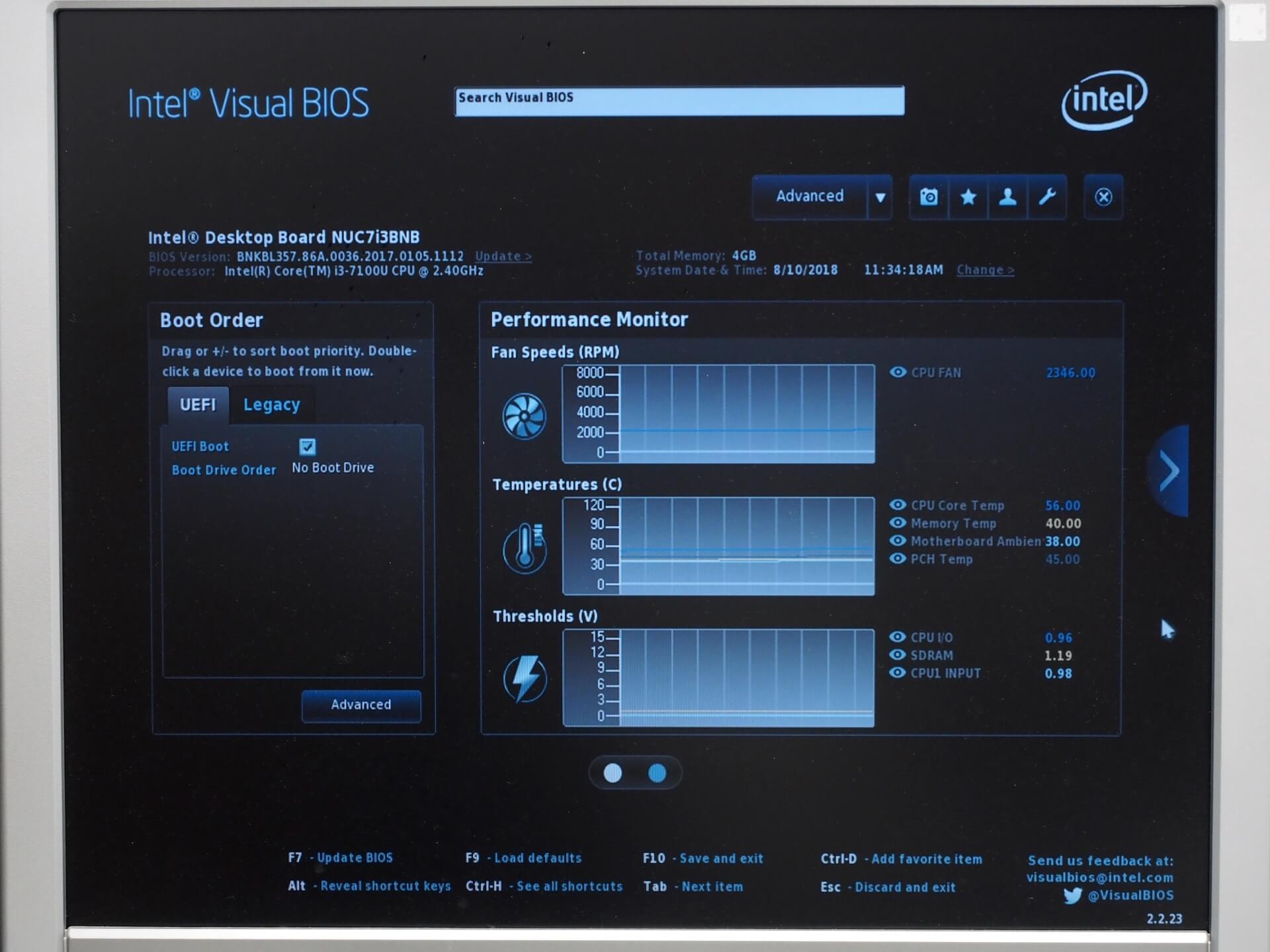 Intel Visual BIOS