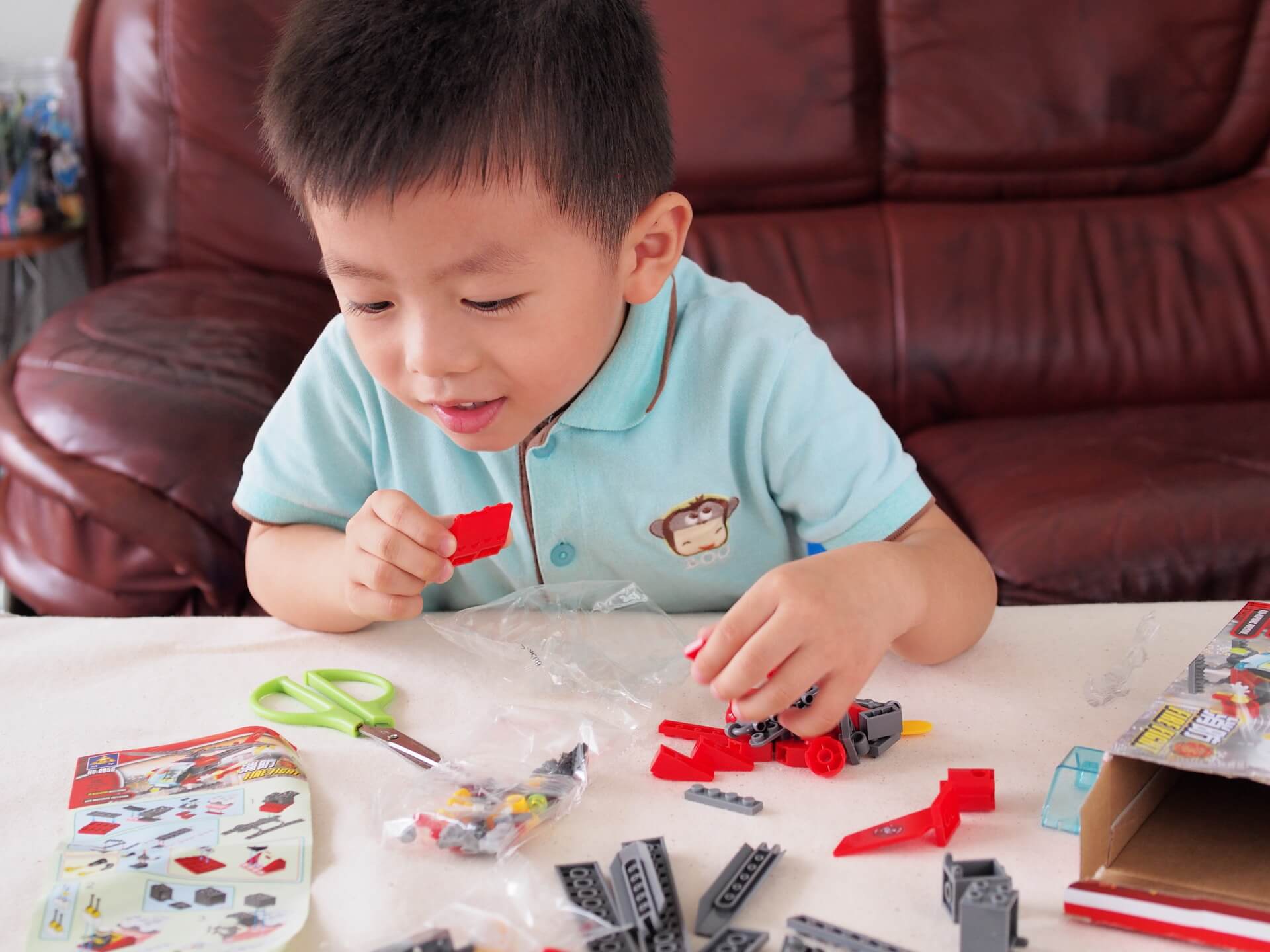 消防直升機組合積木