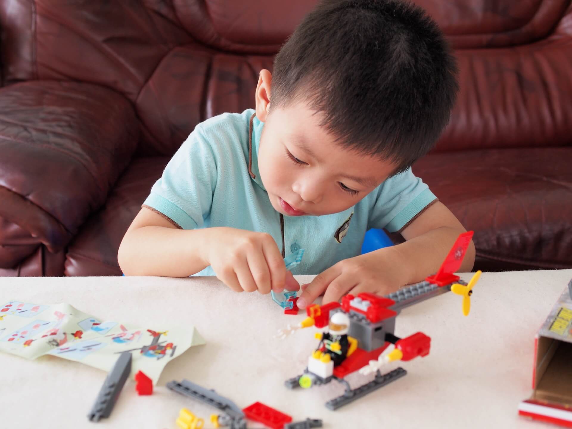 消防直升機組合積木