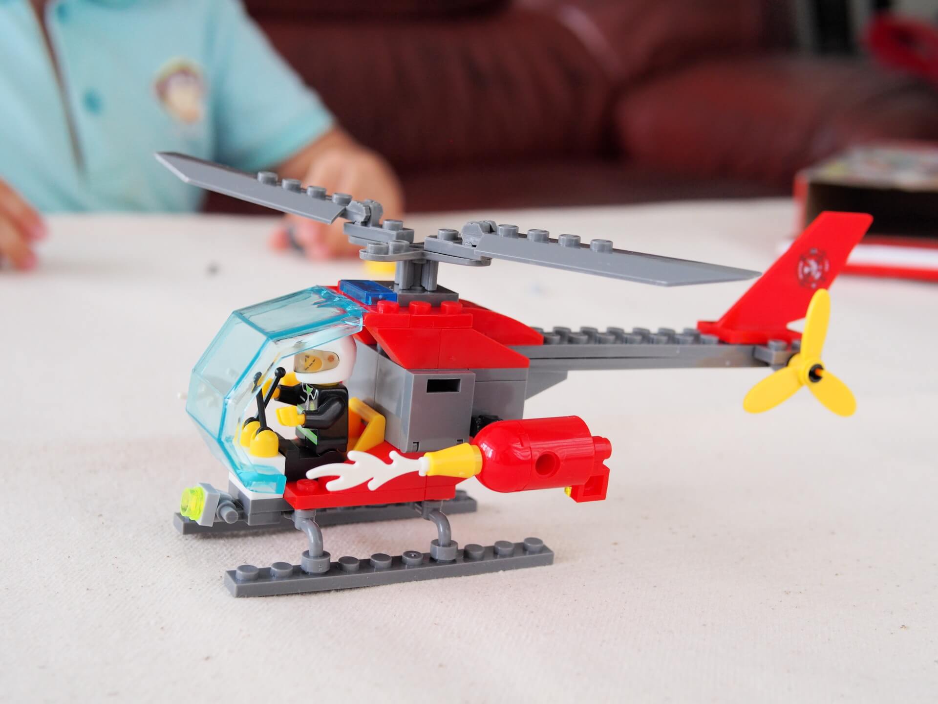 消防直升機組合積木