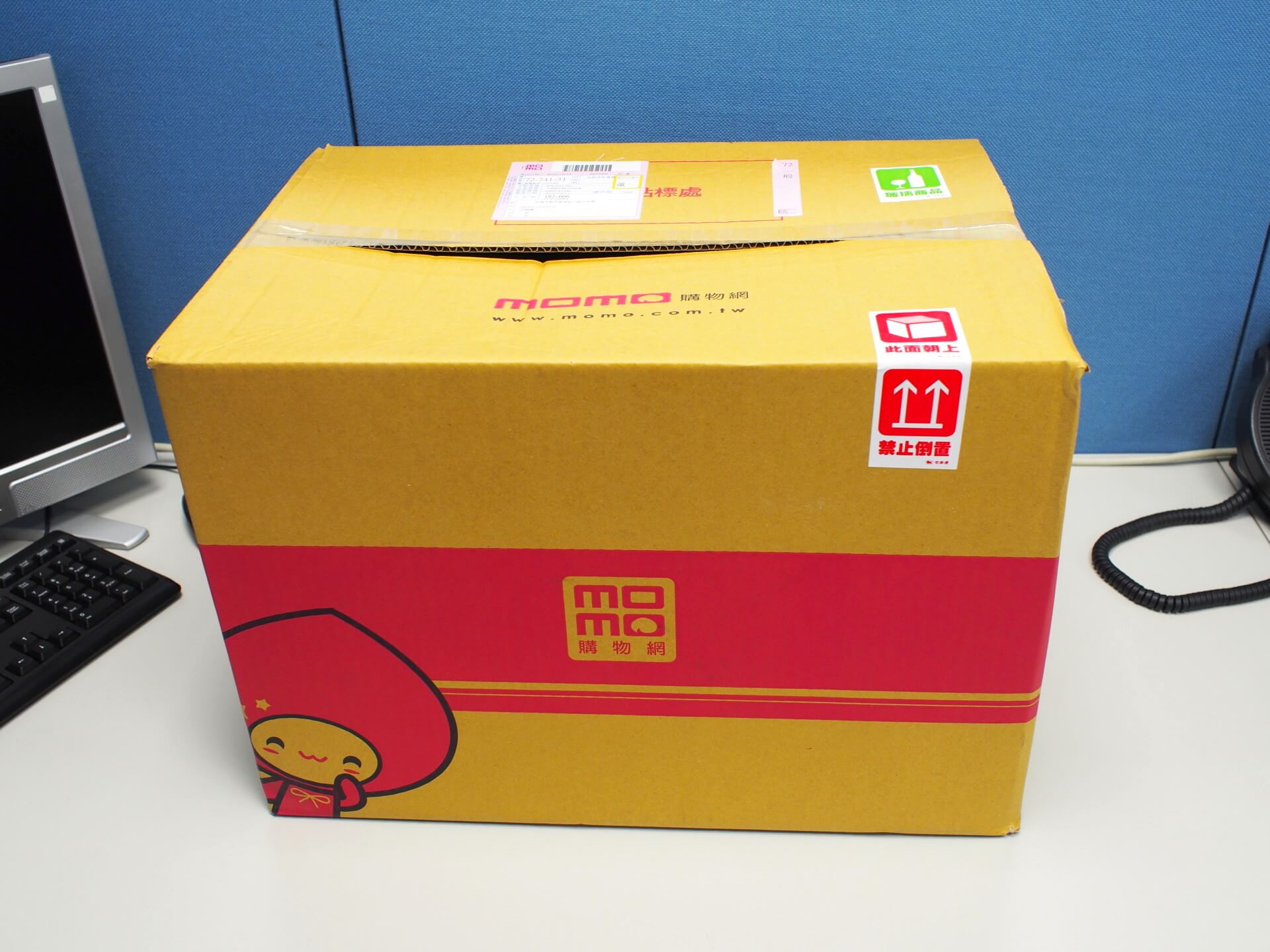 momo 購物網包裹