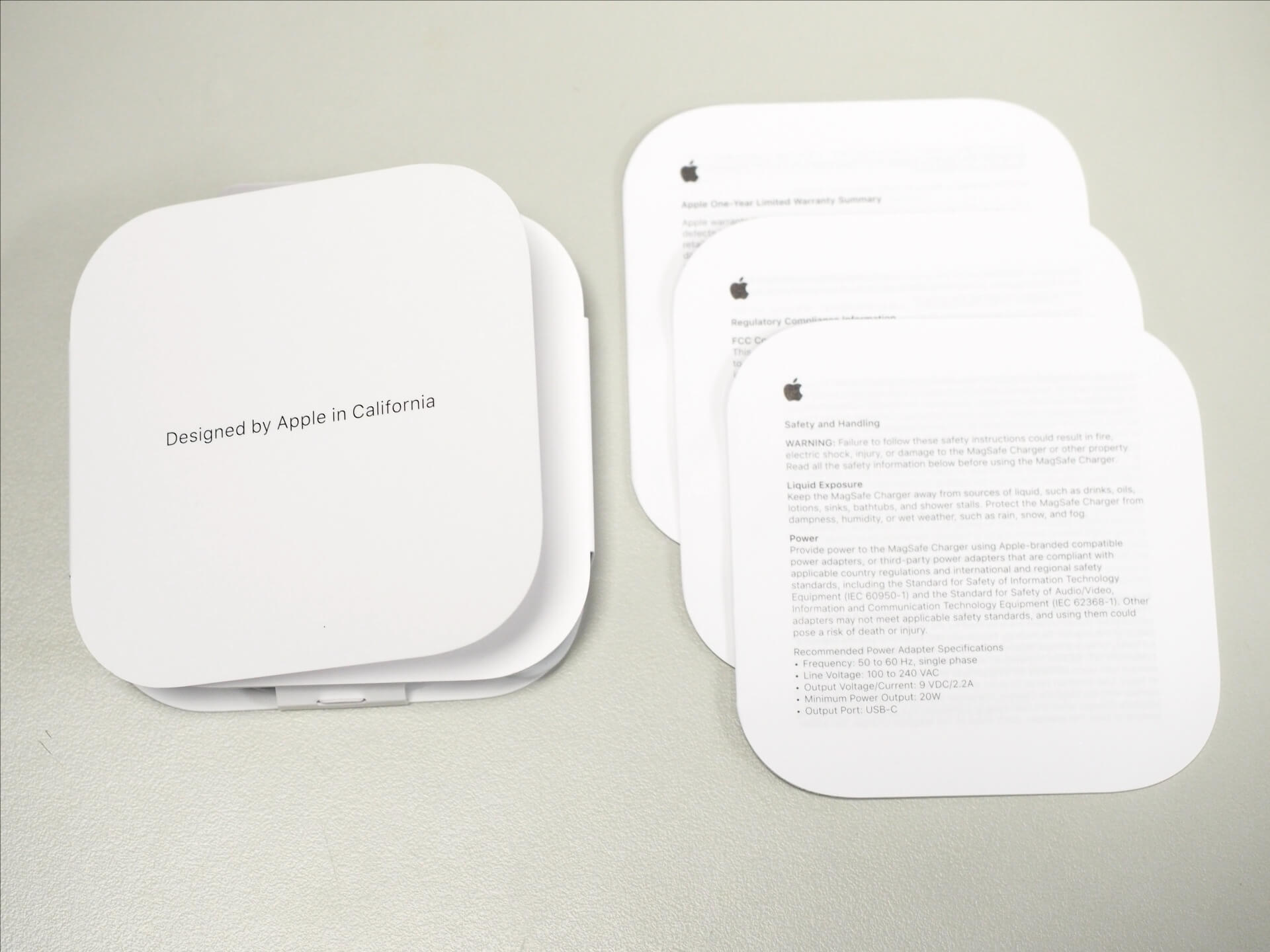 MagSafe 無線充電器說明書