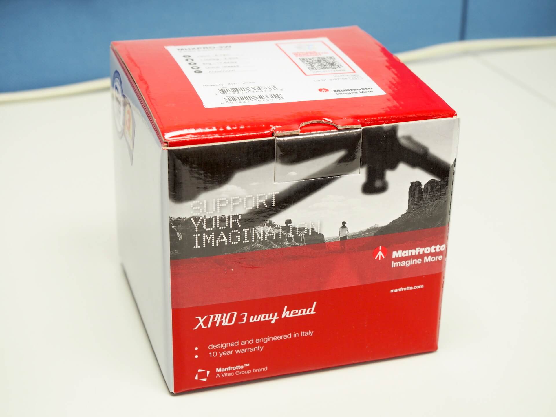 Manfrotto MHXPRO-3W 雲台外盒