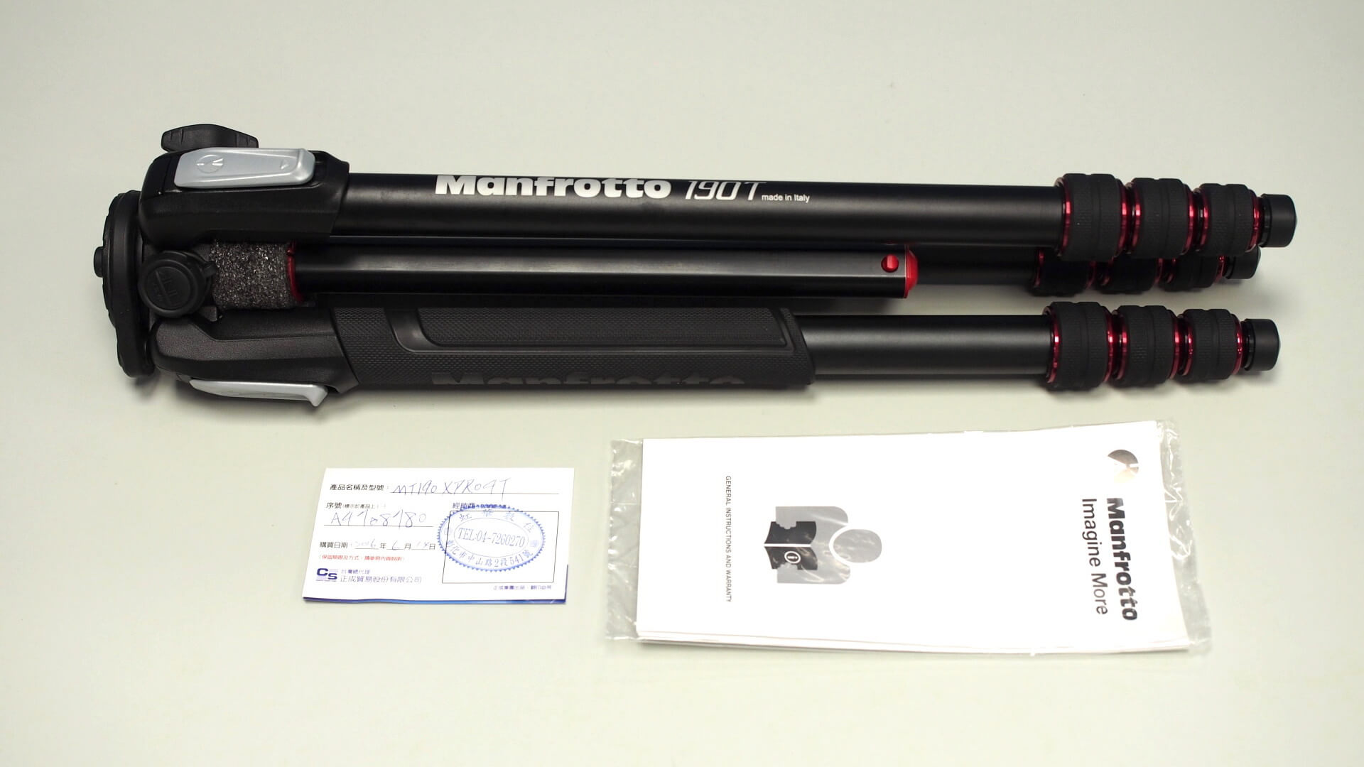 Manfrotto 190T 腳架