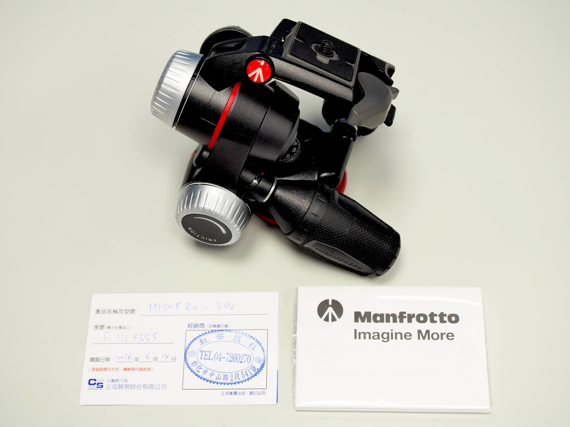 Manfrotto MHXPRO-3W 雲台