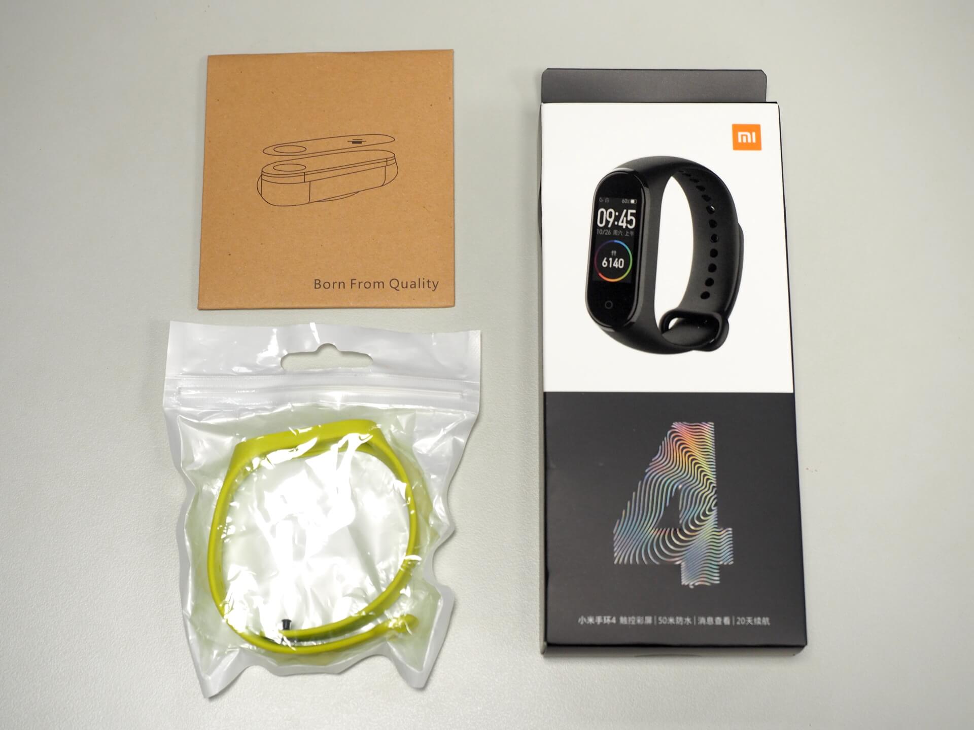 小米手環 4 與配件