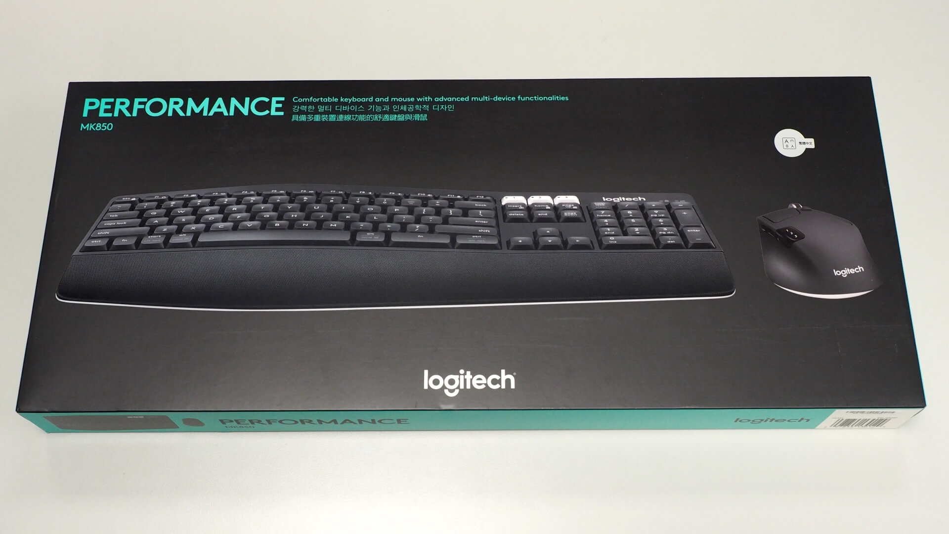 羅技 MK850 多工無線鍵盤滑鼠組合