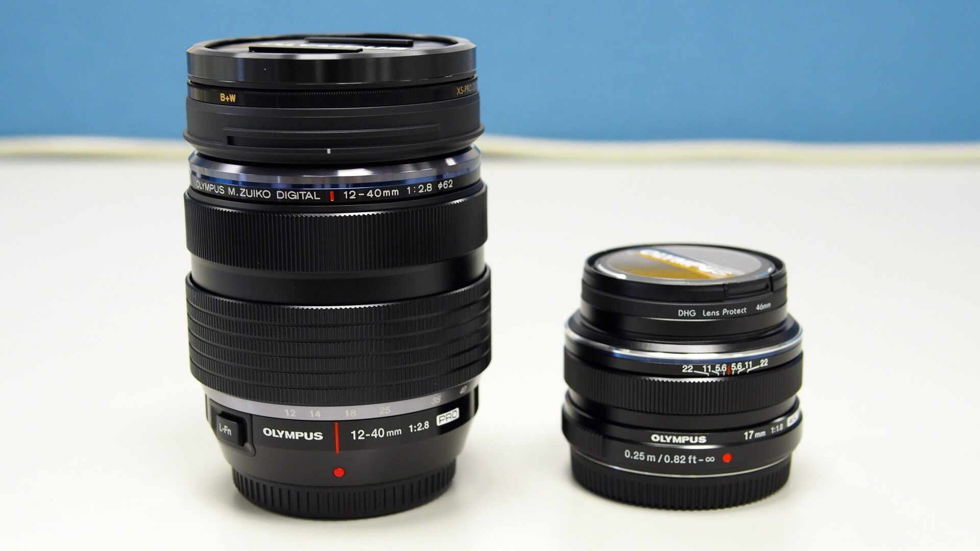 Olympus 12-40mm F/2.8 與 17mm F/1.8 比較