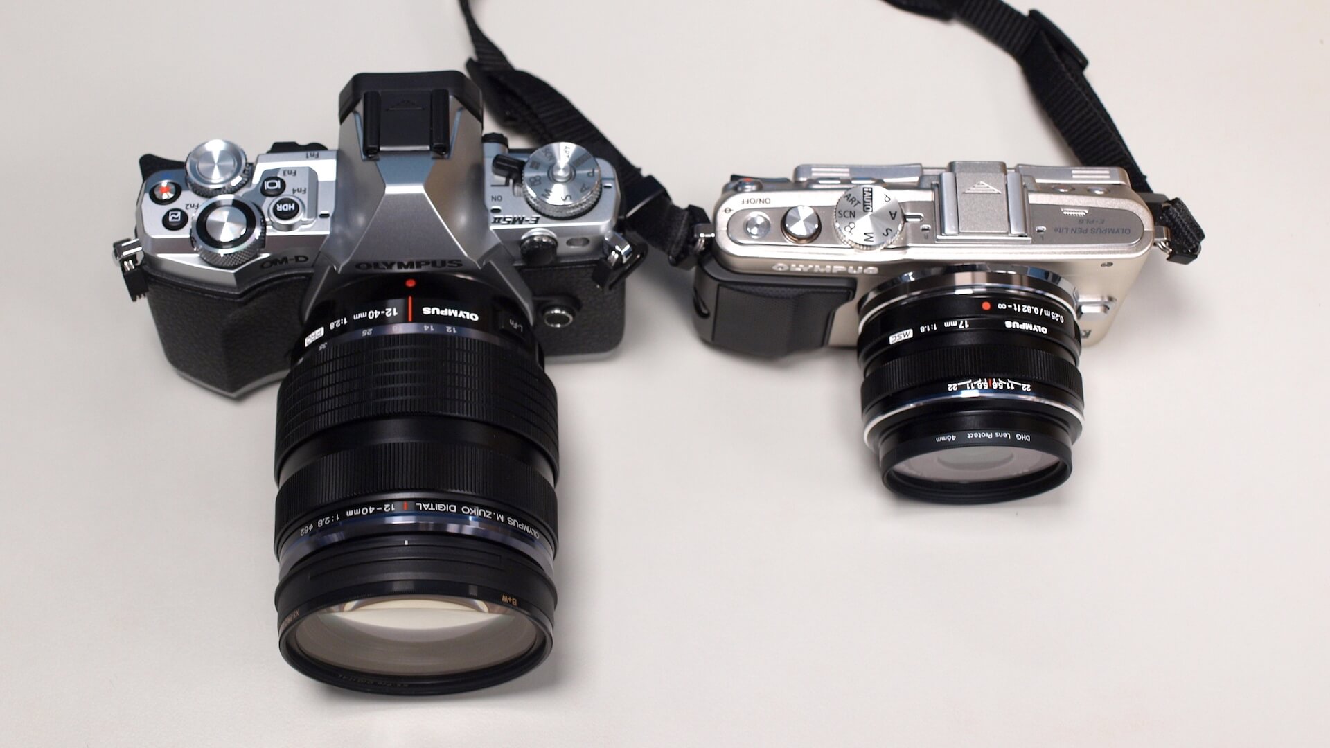 Olympus OM-D E-M5 Mark II 與 Olympus E-PL6 比較 