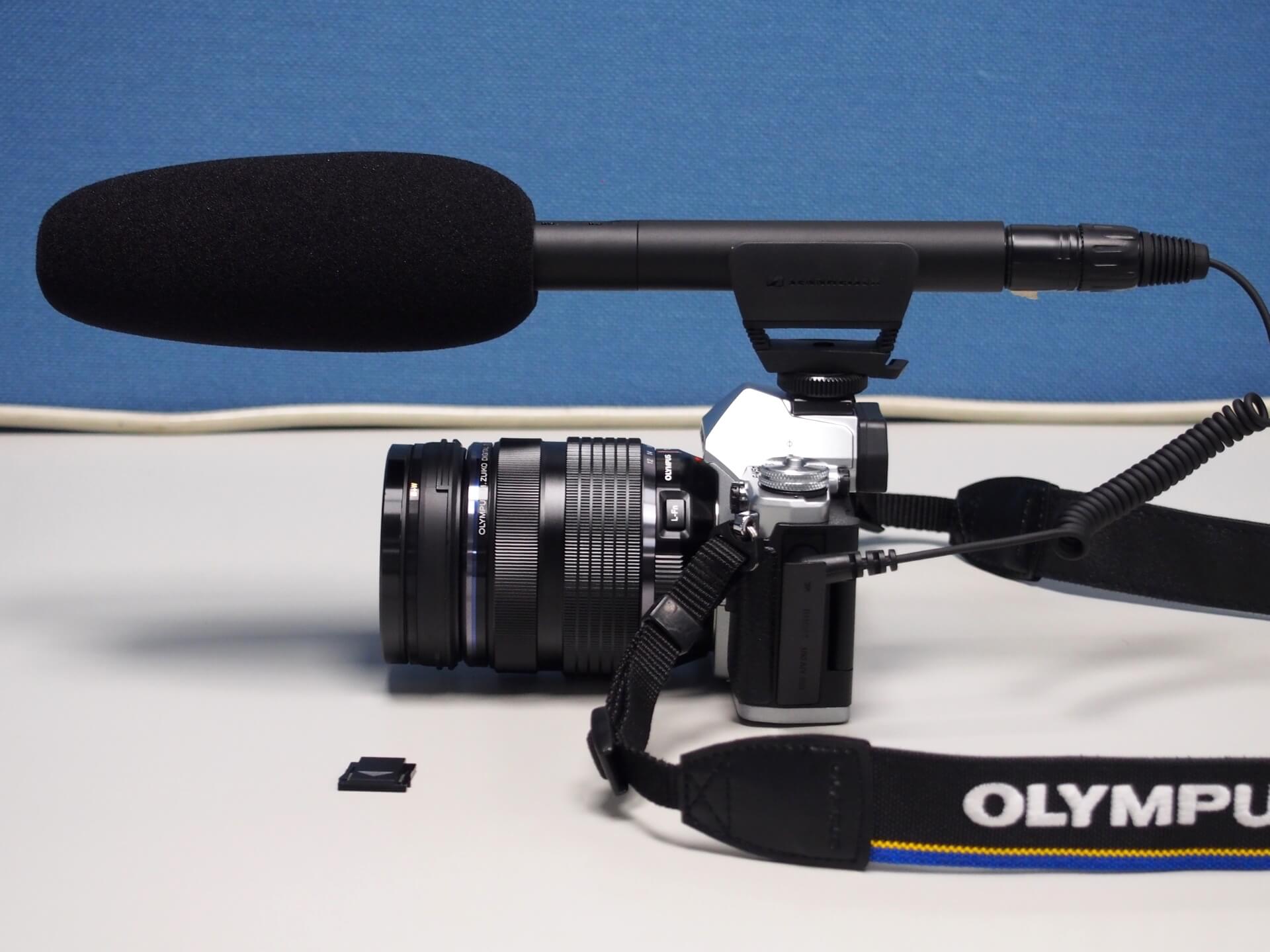 Sennheiser MKE 600 槍型麥克風與 KA 600 轉接線