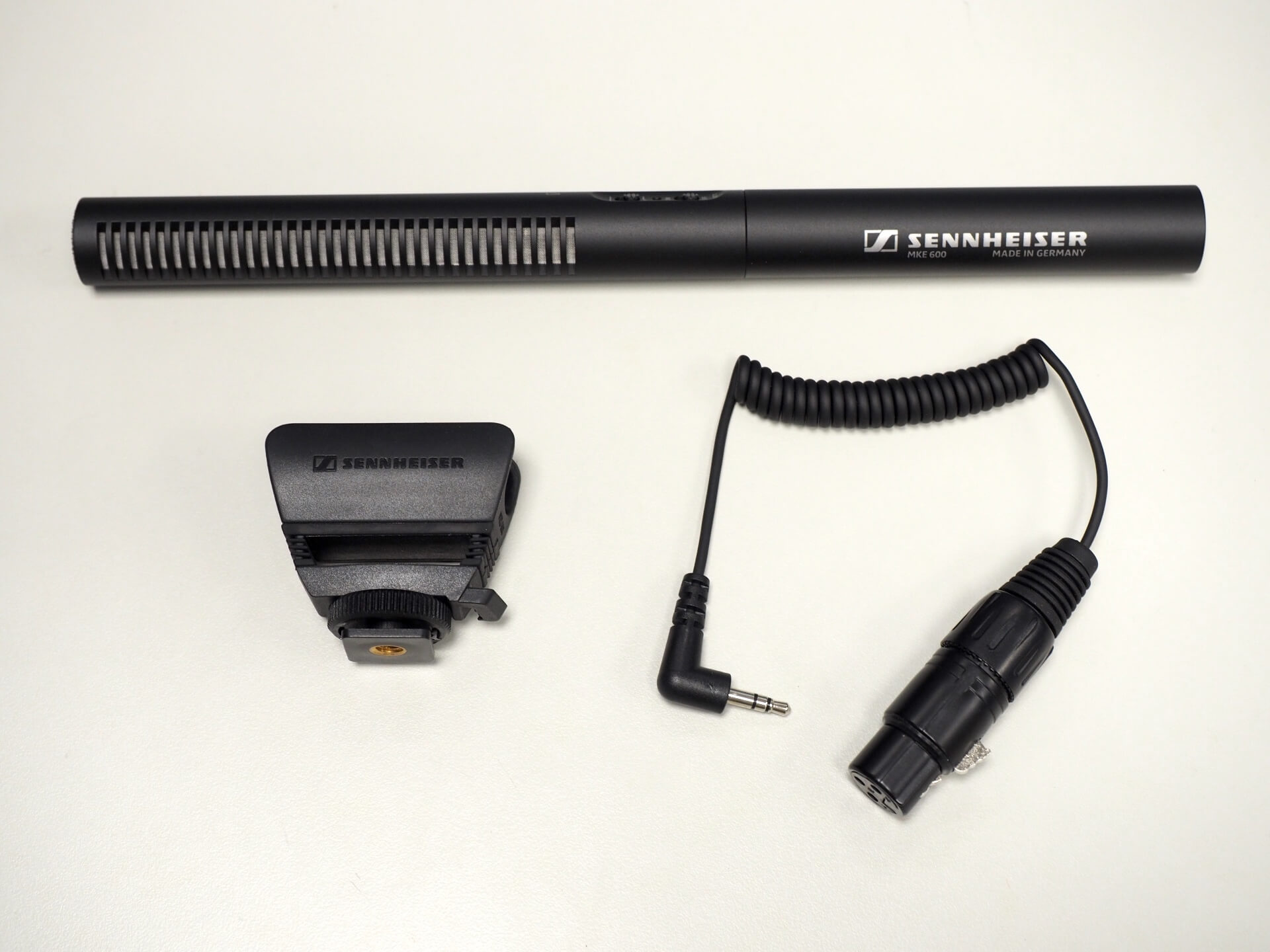 Sennheiser MKE 600 槍型麥克風與 KA 600 轉接線