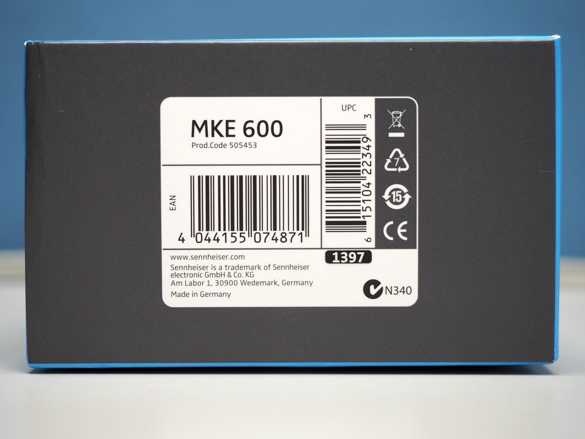 Sennheiser MKE 600 槍型麥克風