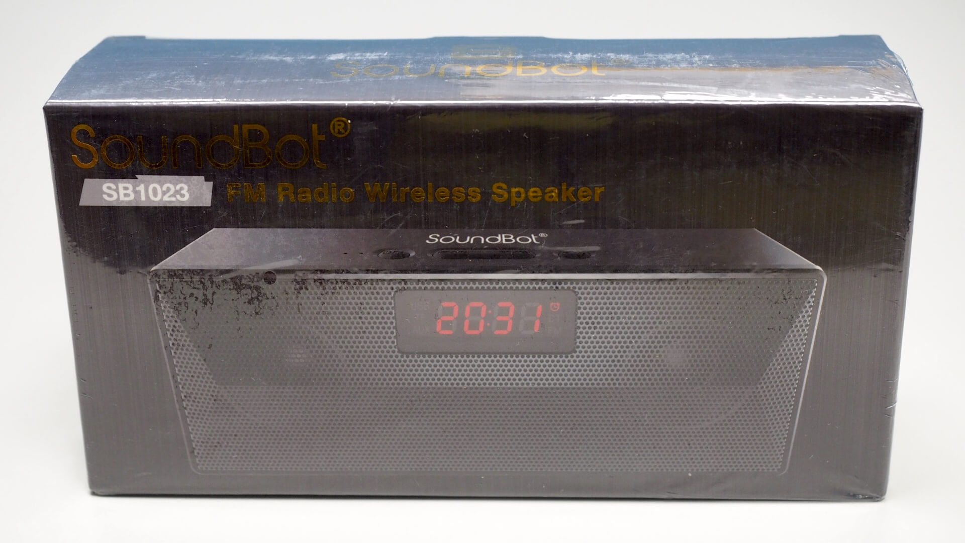 美國聲霸 SoundBot SB1023 FM 廣播藍牙喇叭時鐘鬧鐘