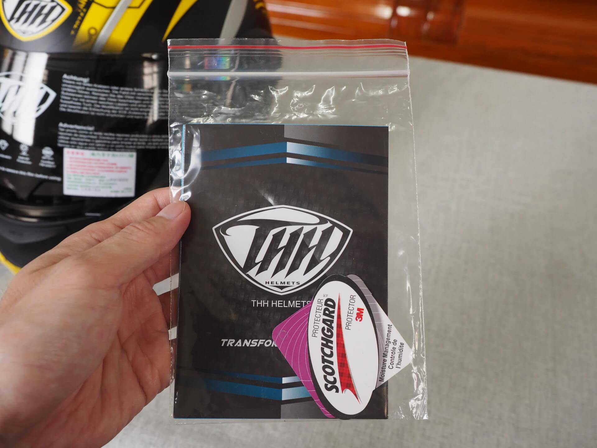 THH T-797A+ 安全帽說明書