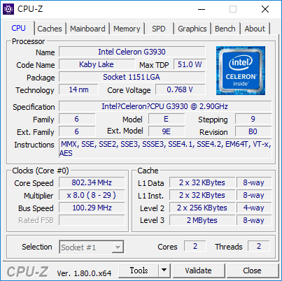 CPU 資訊