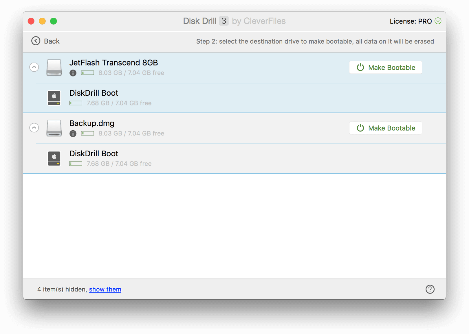 建立可開機的救援 USB 隨身碟