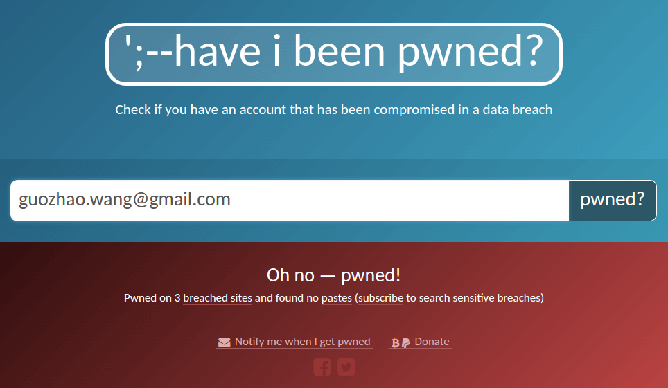 帳號已經被竊取