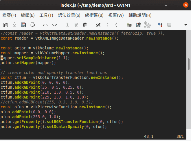 GVim 使用 gruvbox 顏色佈景主題（Linux）