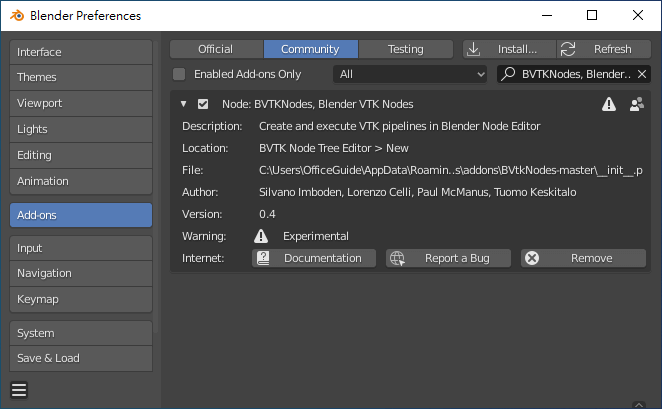 Blender Preferences