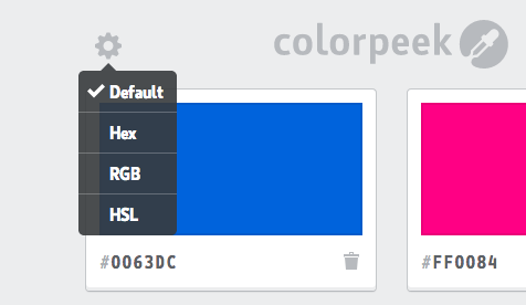 colorpeek-setting